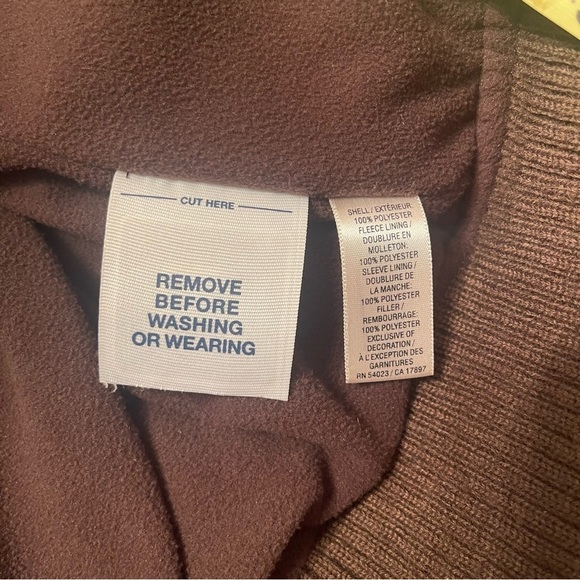 Old Navy Chocolate Brown Puffer Jacket Size XL HOST PICK!!!! - Picture 6 of 8